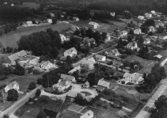 Flygfoto över Forsheda i Värnamo kommun, Jönköpings län. Nr 227/1956