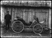 Smen Gustaf´s far på Gustavsberg och reparerad vagn