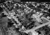 Flygfoto över Rydaholm i Värnamo kommun, Jönköpings län. Nr 1625/1958