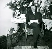 50-årsdag. 1952.
Ivar Bengtsson f. i Tulebo Äng, Tulebo 3:1 1902 
d. i Tulebo Äng 1970.