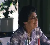 Stretered personalmatsalen 1988-04-13. Skolhemspersonal.
Dagmar Svensson f. 1918 d. 1996. Vommedal Västergård.