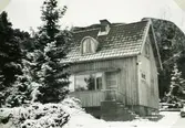 Hallen, nuvarande Hallavägen 9, 1930-tal. Sommarstuga byggd av Otto Andersson, Masthugget/Majorna.