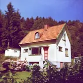 Hallen, Hallav. 9 1960-tal.
Sommarstuga byggd 1937-38 som tillhörde Otto och Gerda Andersson, Masthugget/Majorna. De var tidigare sommargäster hos Johan Karlsson, Hallen.