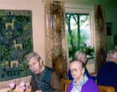 Brattåshemmet, Brattåsvägen, ålderdomshem, 1970-tal.
Längst till vänster:
Oskar Larsson 