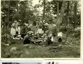 Kållereds Missionsförening, 1950-tal.
SMU flickscouter 