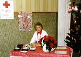 Röda korset julbazar 1991.
Kommunalhuset A-salen.
Margit Antonsson 1912-2007.