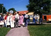 Röda Korset bussresa till Skåne 1989.
Fr.v.:
Allan Johansson, Torrekulla
?
Margit Johansson, Torrekulla
Bodil Amberntsson, Stretered
Ann-Marie Stomvall, Risås backe
Maj Werner, Livered
Amy Högström
Ingegärd Lundell
Alve Brandin
Astrin Linnerhag
Agnar Linnerhag