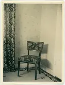 Vänersborg. Elfsborgs läns Dövstumskola, senare Vänerskolan. Gesällprov, stol