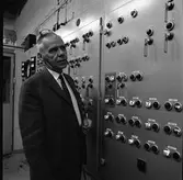 Alf Hedlund, maskinmästare vid CVA