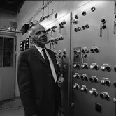 Alf Hedlund, maskinmästare på CVA