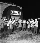 Arboga Bryggeri, spexande blåsorkester