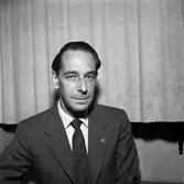 Arne Öhrman på Öhrman & Melander.
porträtt av man