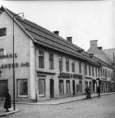 Öhrman & Melander på Nygatan. Exteriör av butiken.