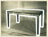 Vänersborg. Elfsborgs läns Dövstumskola, senare Vänerskolan. Gesällprov, matbord