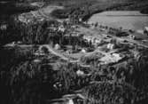 Flygfoto över Nissafors i Gnosjö kommun, Jönköpings län. Nr 1648/1958