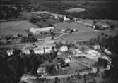 Flygfoto över Nissafors i Gnosjö kommun,  Jönköpings län. Nr 1649/1958