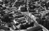 Flygfoto över Värnamo, Jönköpings län. Nr: 310/1957