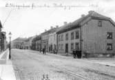 Östra Storgatan i Jönköping mot öster från Bolagsgränd.