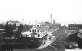Översiktsbild av varvsområdet vid Gävle Varv 1914.