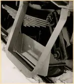 Detalj av provvagn, Trafikaktiebolaget Grängesberg - Oxelösunds Järnväg, TGOJ M6 6002.