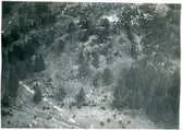Munktorp sn, Köping, Stenby.
Flygfoto över fornlämningsområde, 1931.