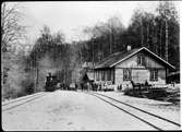 WMJ lok på Valåsens station.