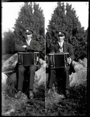 Nils Malm med dragspel