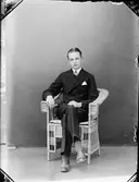 Ateljéporträtt - Arne Nilsson, Östhammar, Uppland