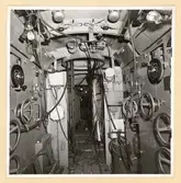 Dieselm.rum. Manöverplatsen sedd förifrån.