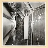 Torpedrum. Torpedmagasin. SB sida vid torp. mag. sett akterifrån.