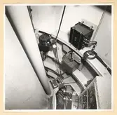 Torpedrum. Taket BB sida vid torp. mag. sett förifrån.