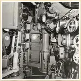 Manöverrum. BB sida vid radiohytt.