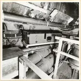 Torpedrummet. BB sida under torp. tuberna sett akterifrån CL.