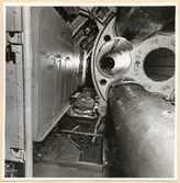 Torpedrummet. BB sida (bordvart om torp.mag.) akterifrån.