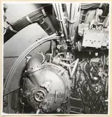 Torpedrummet. BB sida. Övre torp. tub. Sedd akterifrån.