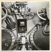 Torpedrummet. Övre delen av förliga skottet.