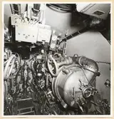 Torpedrummet. SB sida mellan tuberna sedd akterifrån.