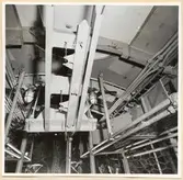 Torpedrummet. Taket av aktra delen sett akterifrån.