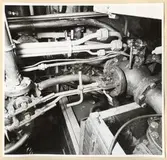 Torpedrummet. BB sida. Under akter delen av tub.