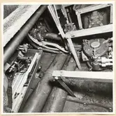 Torpedrummet. SB sida. Under tub. sett förifrån.