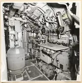 Manöverrum. BB sida sedd förifrån.