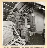 Häckrummet. BB sida  sedd akterifrån.