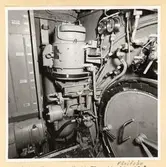 Manöverrum. Skott 31 sett akterifrån/förifrån. 12/9 1956