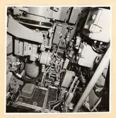 Manöverrum. BB sida vid radiohytt.