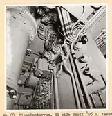 Dieselmotorrum. BB sida. Skott nr26 och taket sett akterifrån.