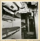 Uo-inredning. Förhalningsspel sett akterifrån.