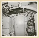 Häckrum. Förliga skottet sett akterifrån.