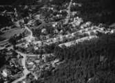 Flygfoto över Bruzaholm i Eksjö kommun, Jönköpings län.  Nr: 121/1959