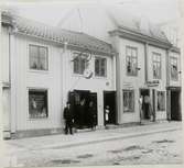 Urmakeri - Klockaffär Stora gatan 50, Västerås. C:a 1900.