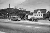 Stationshuset i Lindome, cirka 1965.